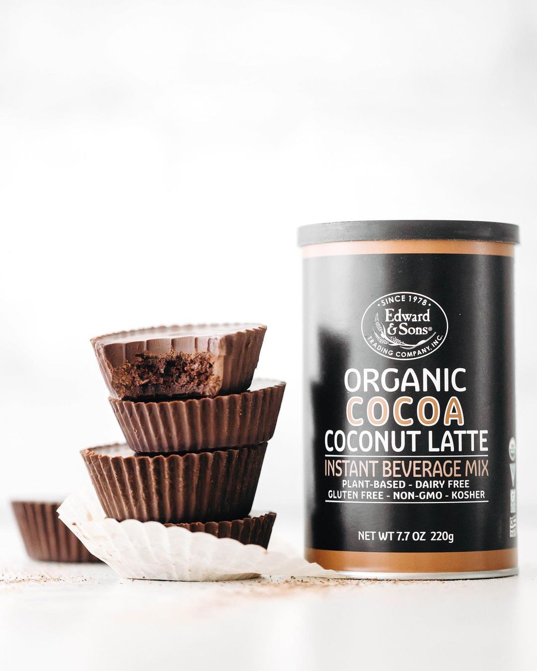 Brownie Batter Chocolate Cups