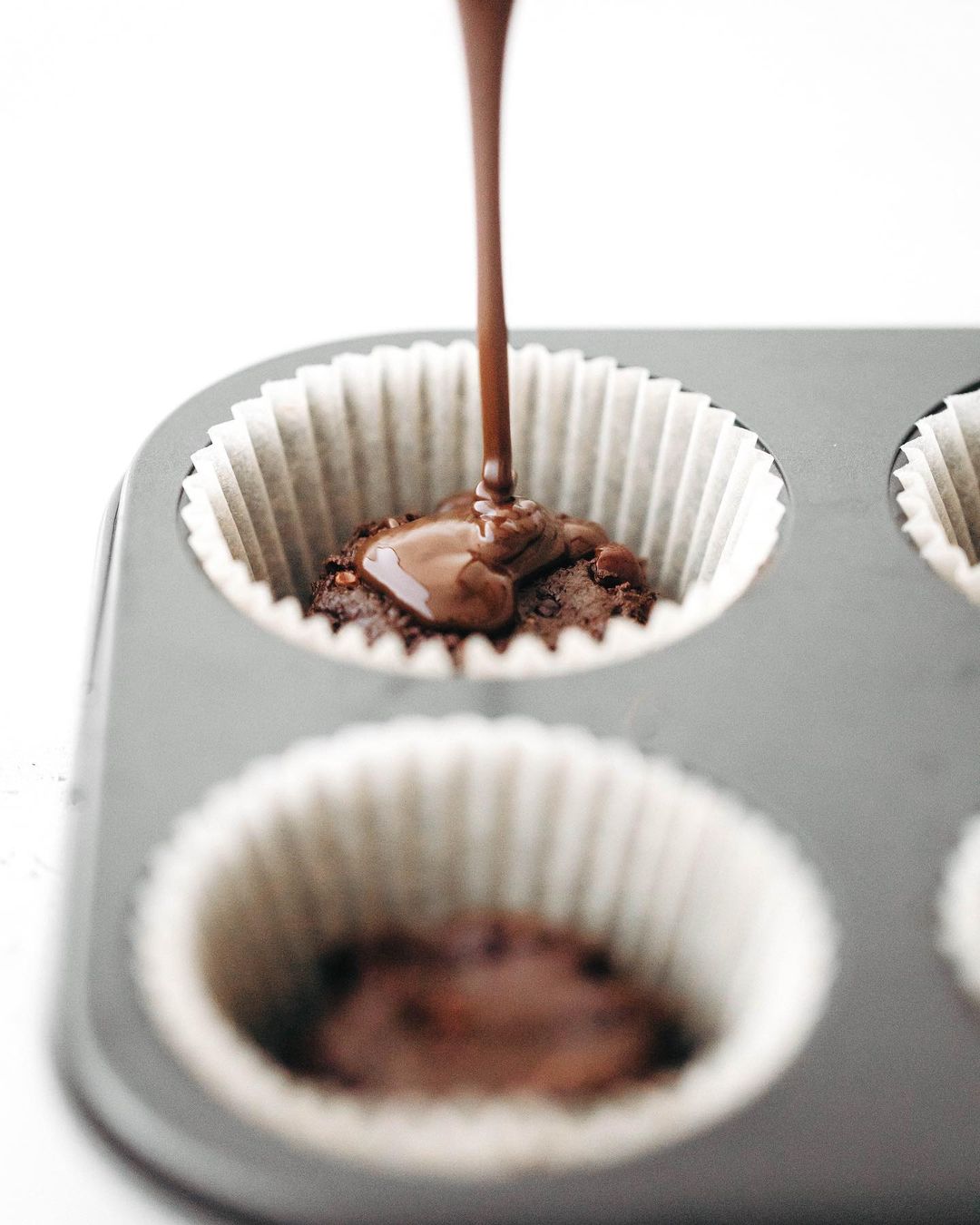 Brownie Batter Chocolate Cups