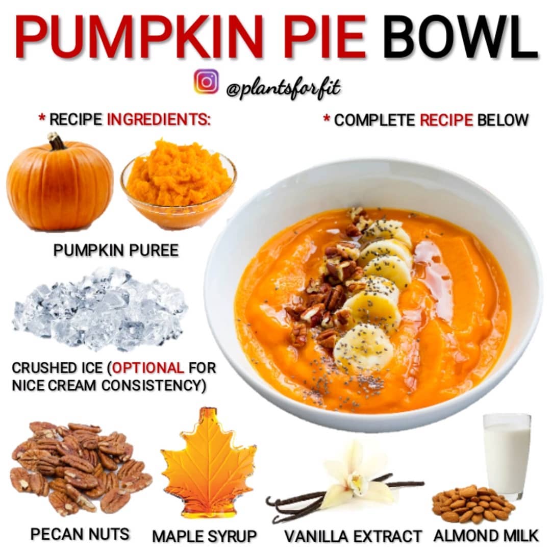 Pumpkin Pie Bowl