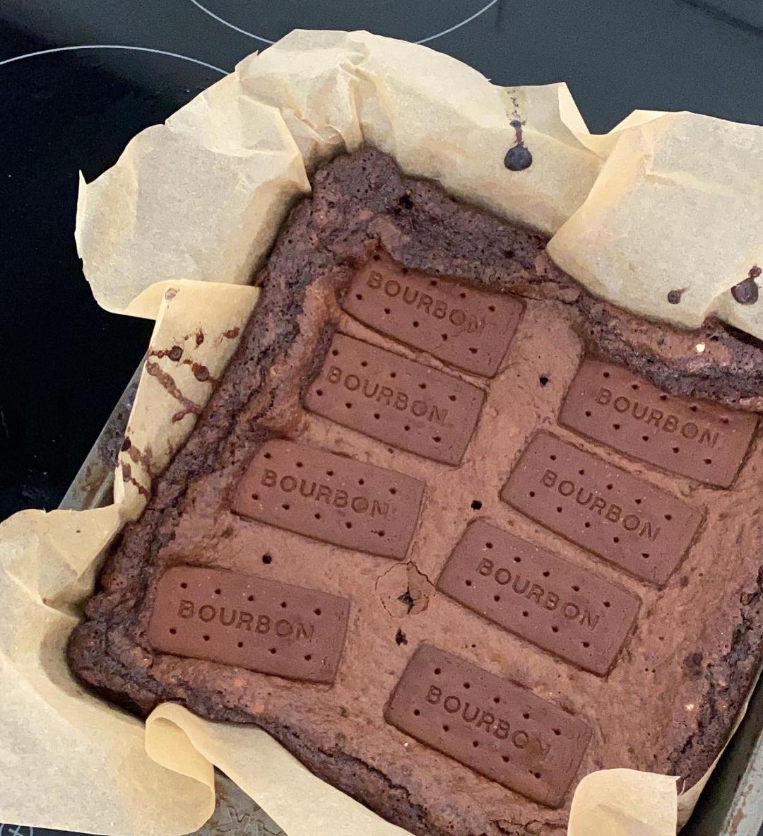 Fudgy Vegan Brownies with Optional Biscuit Topping