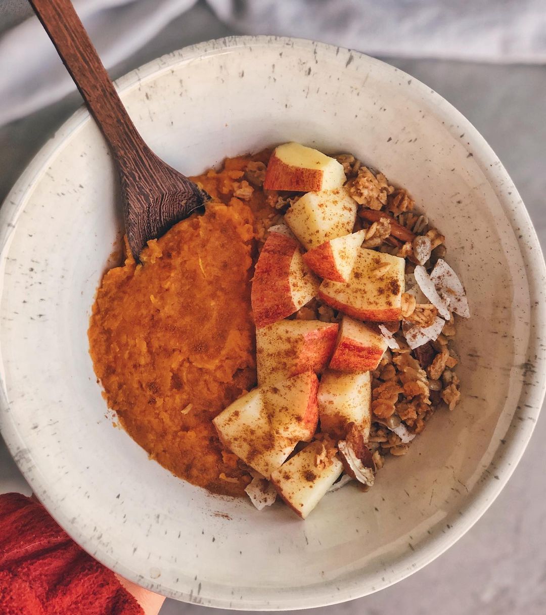 Baked Sweet Potato Breakfast Bowl