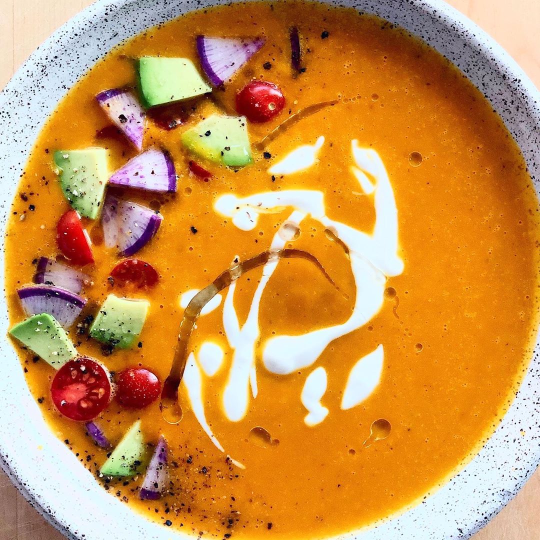 Keto Paleo Roasted Butternut Squash Soup
