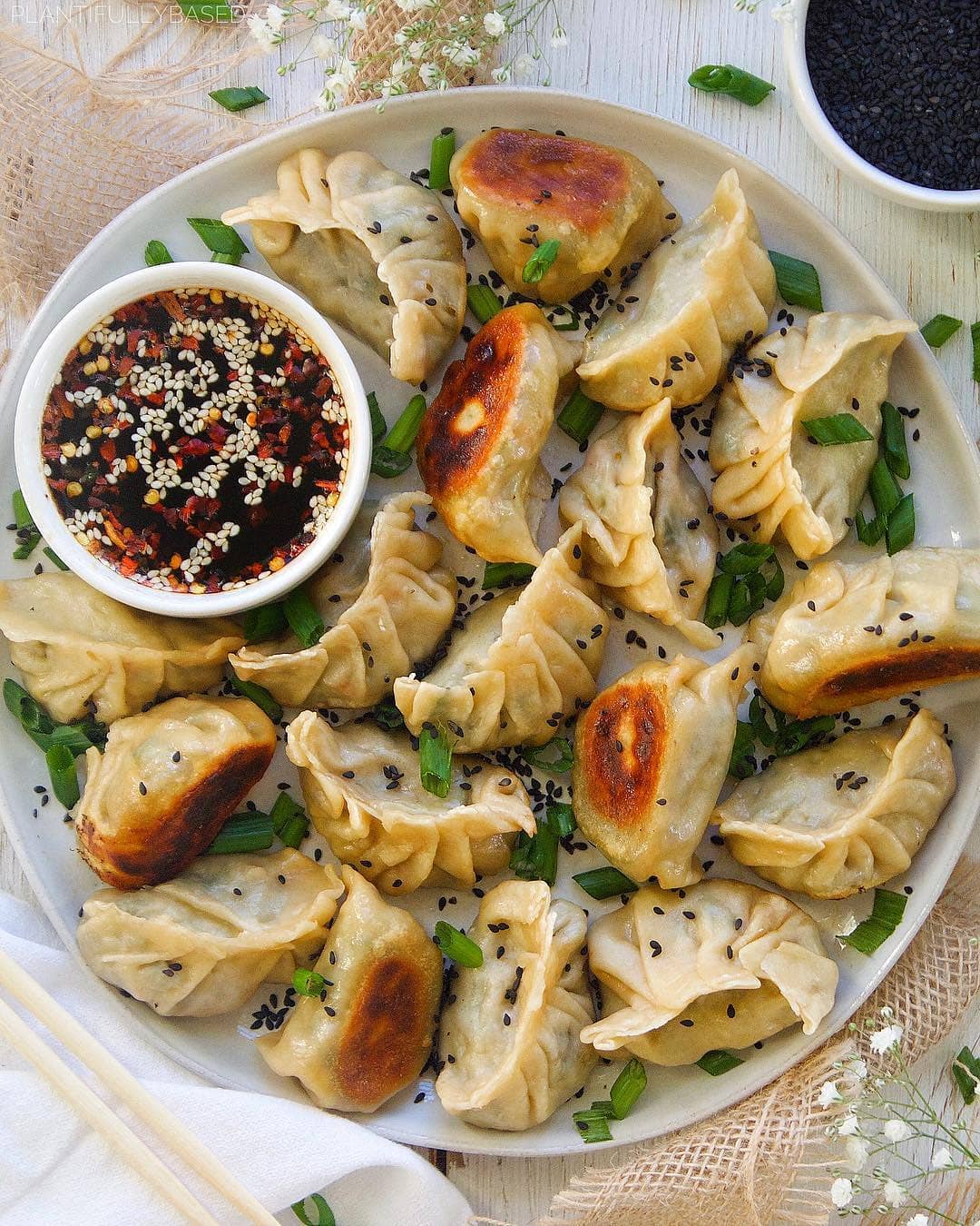 Homemade Vegan Vegetable Dumplings