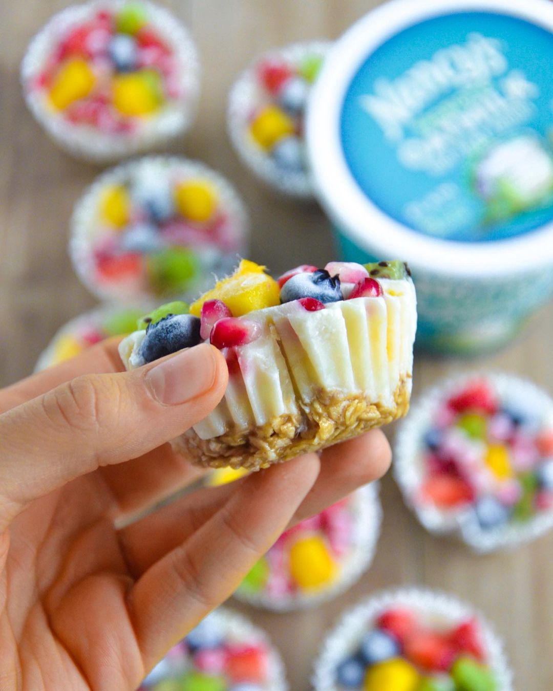 Vegan Frozen Yogurt Cups
