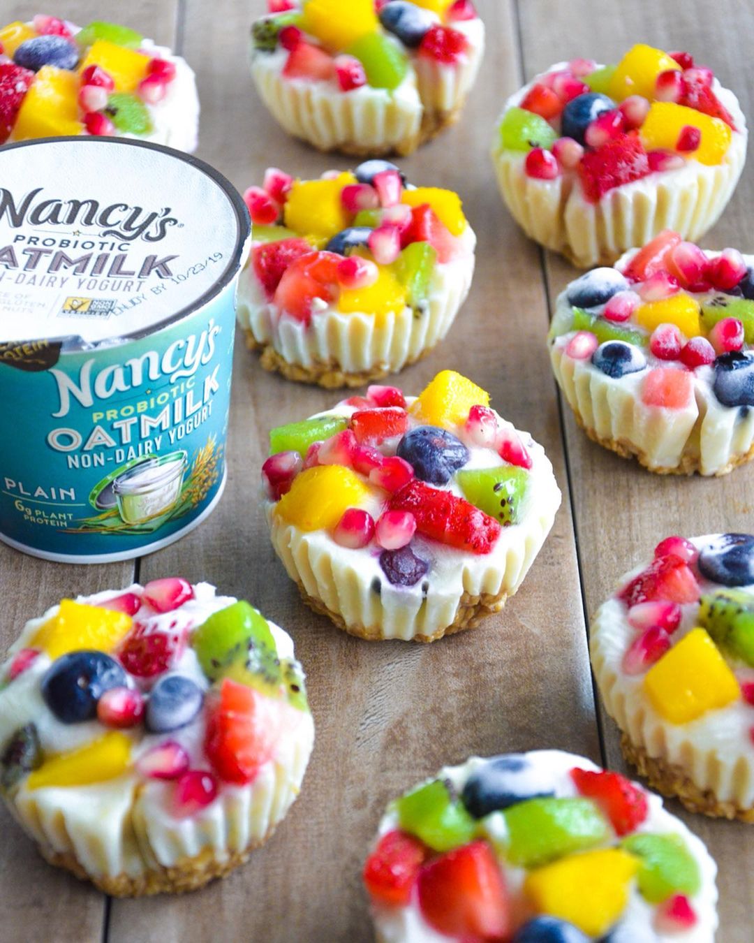 Vegan Frozen Yogurt Cups