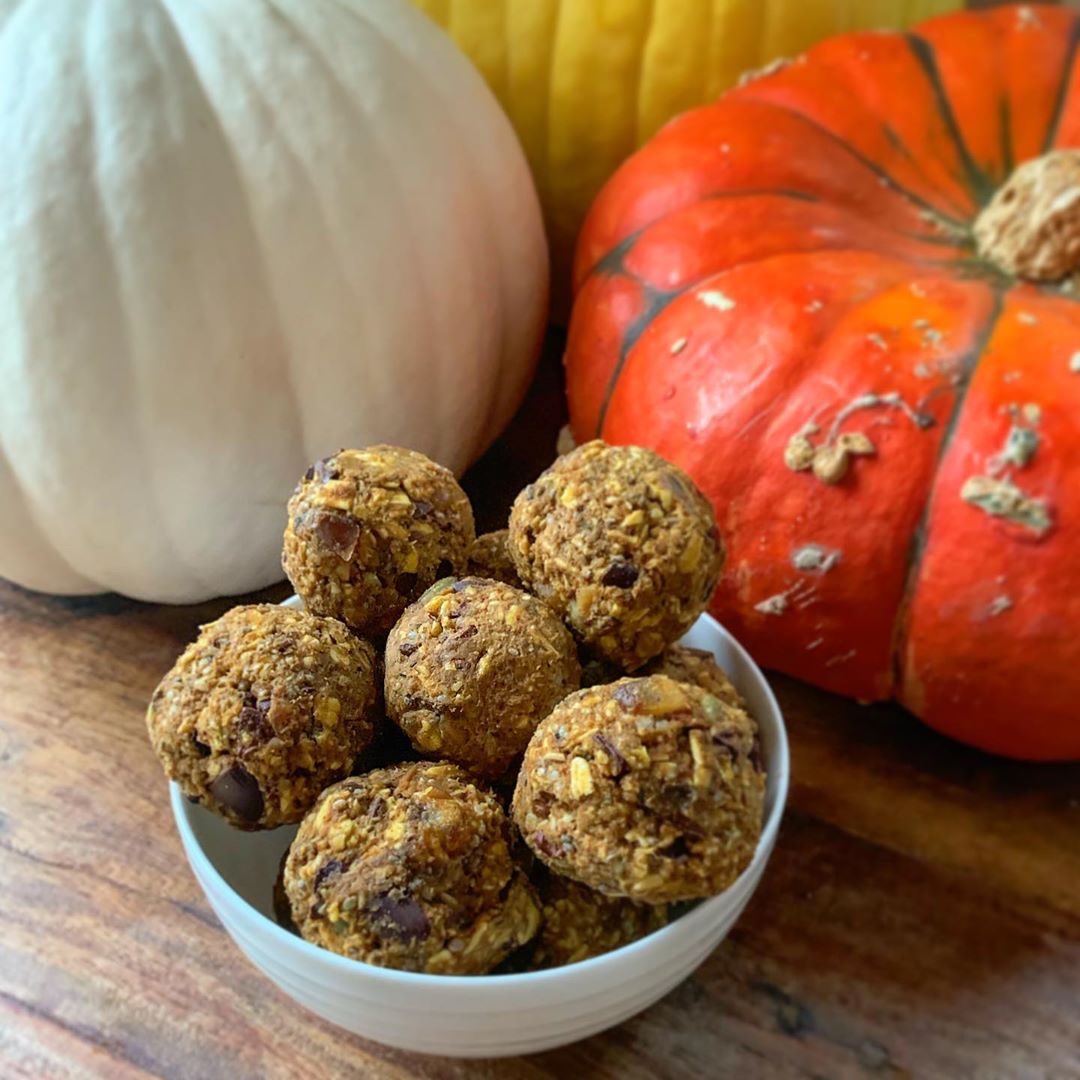 Delicious Homemade Pumpkin Spice Energy Bites