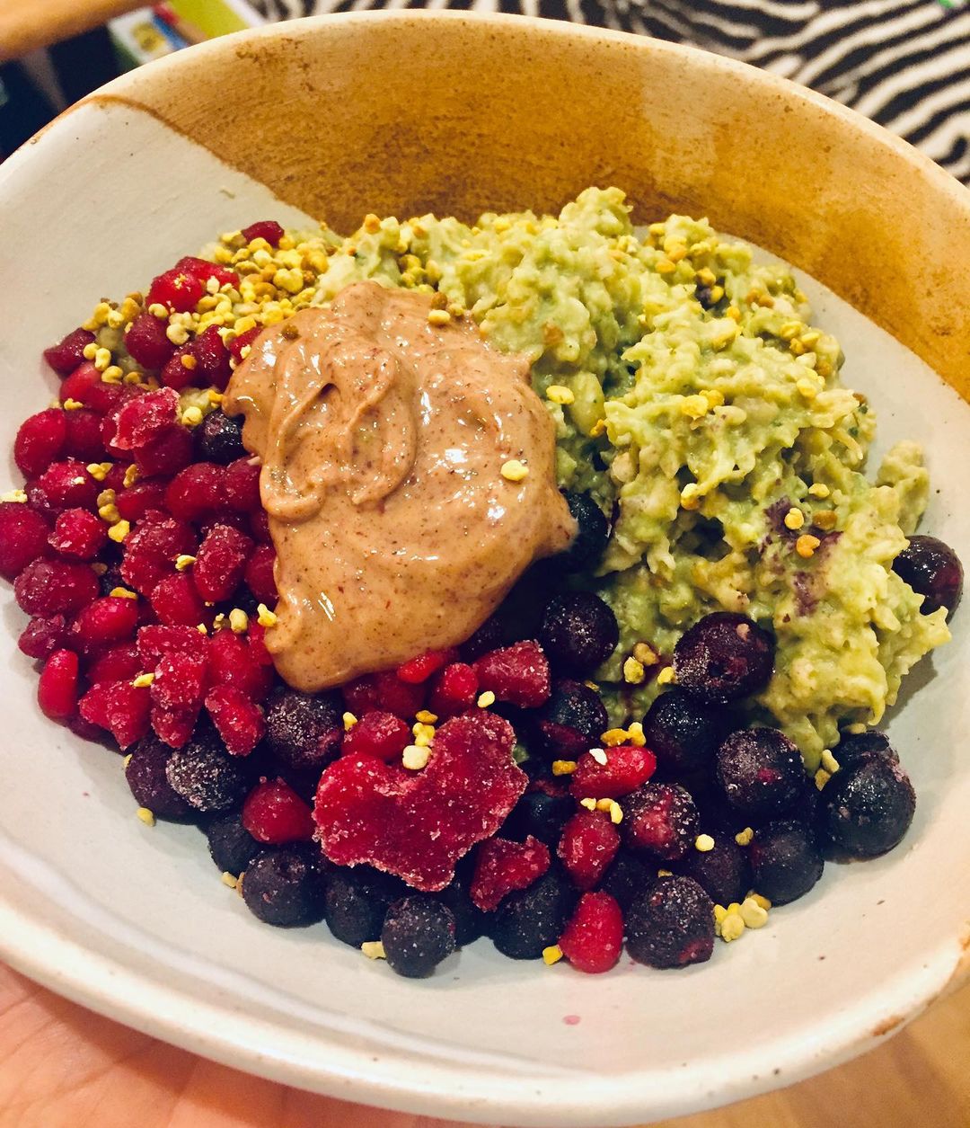 Hazelnut Matcha Oats Bowl