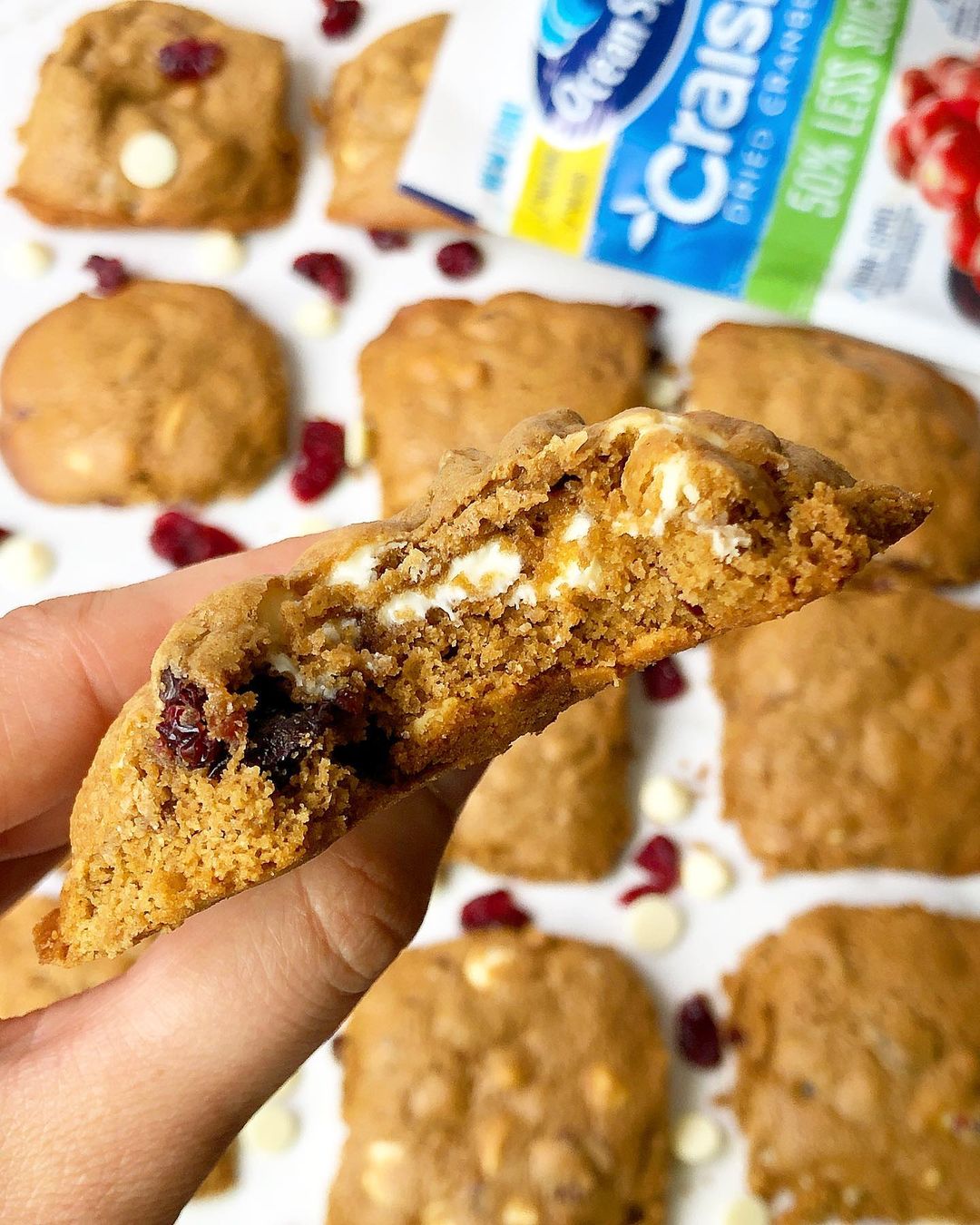 Cranberry White Chocolate Cookies