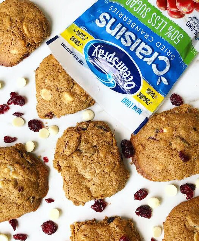 Cranberry White Chocolate Cookies