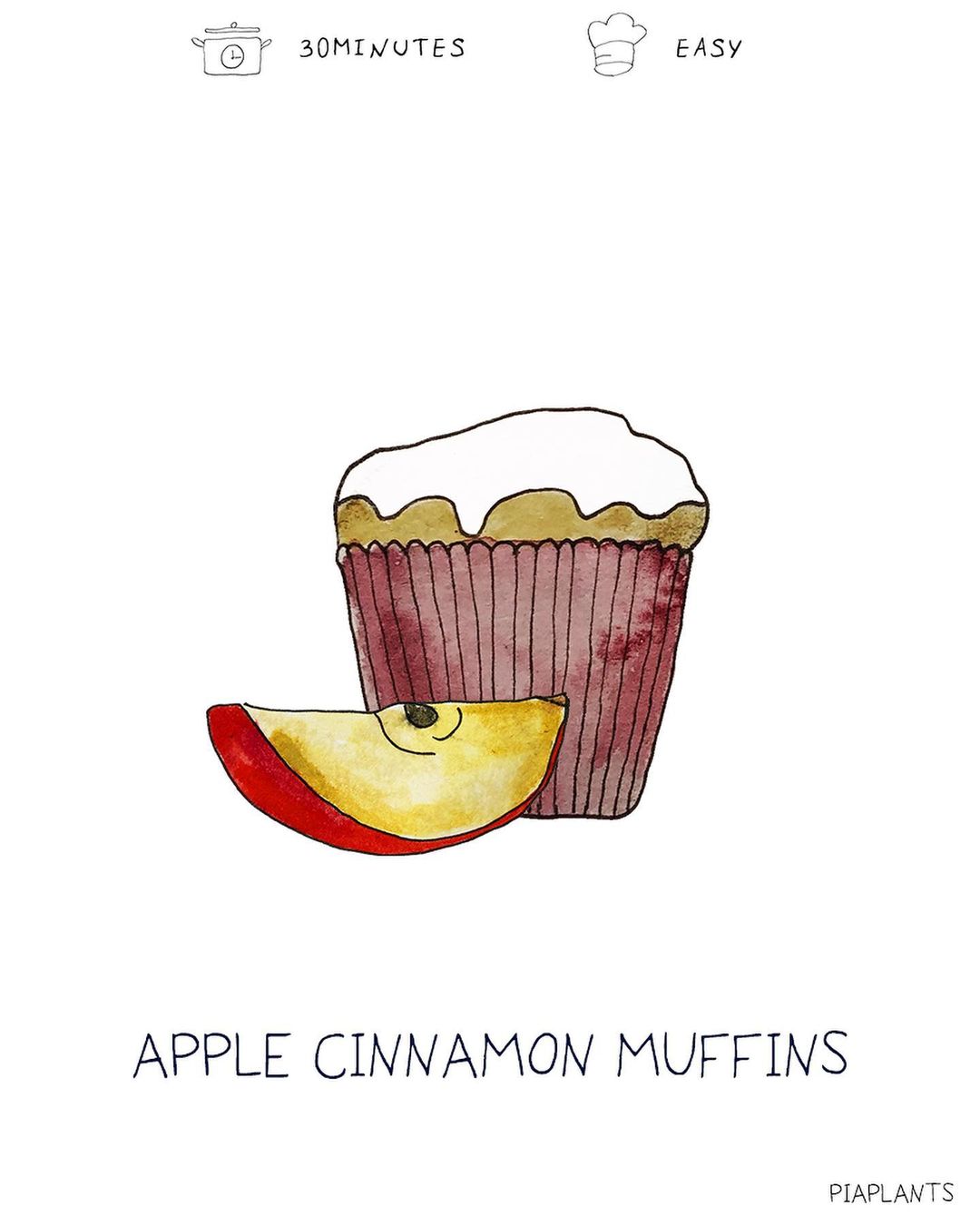 Vegan Apple Cinnamon Muffins