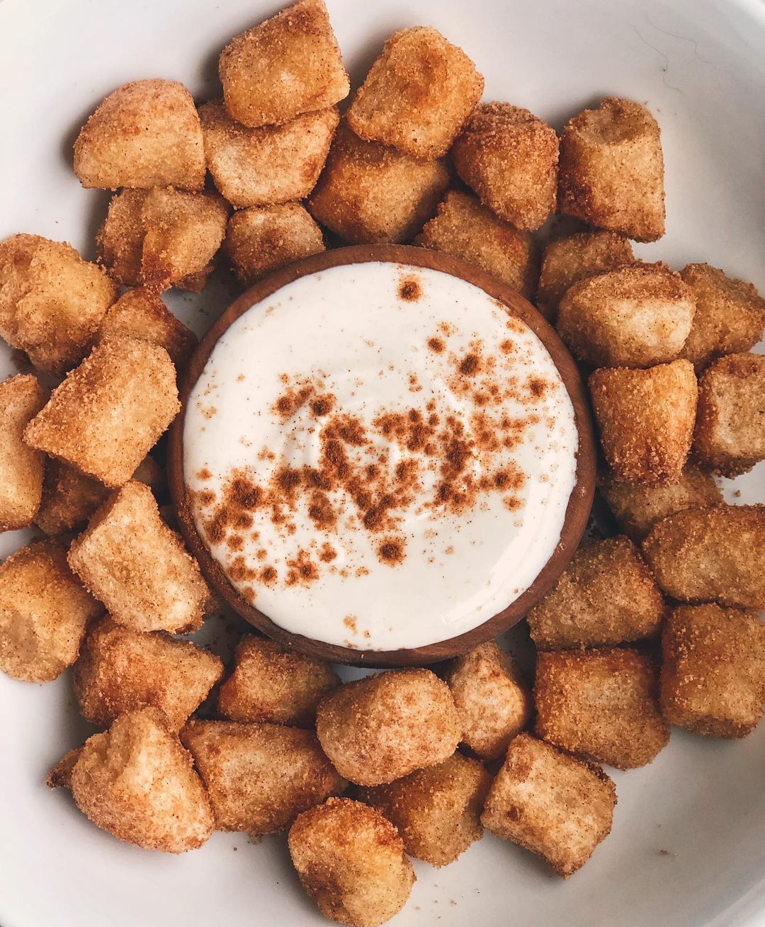 Cinnabon Inspired Cauliflower Gnocchi Bites
