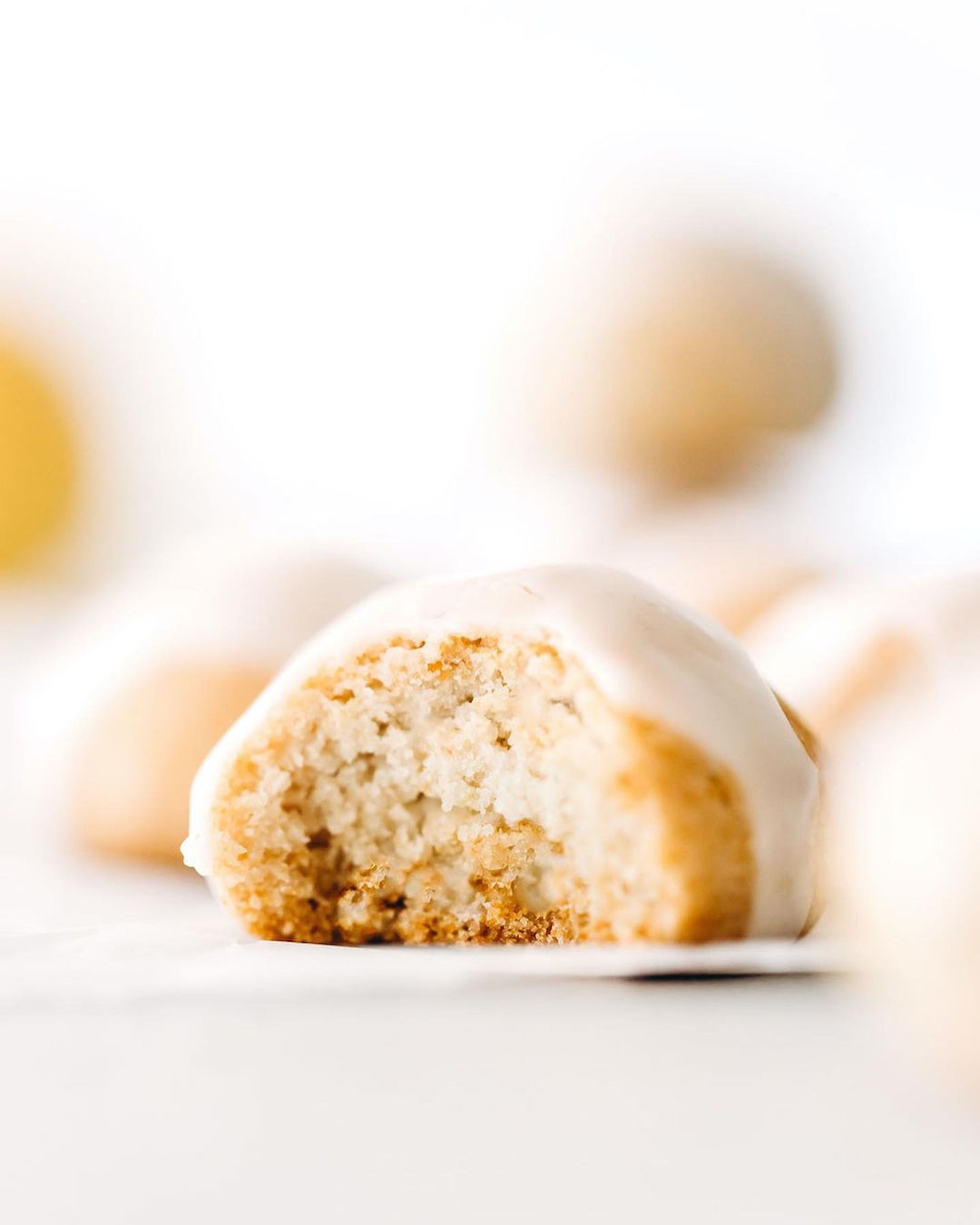 Puffy Glazed Lemon Cookies
