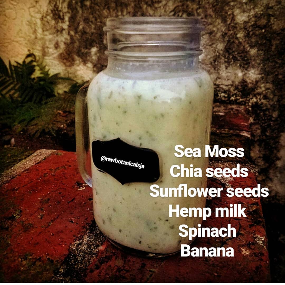 Healthy Sea Moss Banana Smoothie