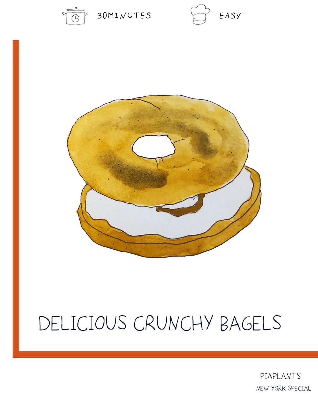 Homemade Vegan Bagels with Versatile Toppings