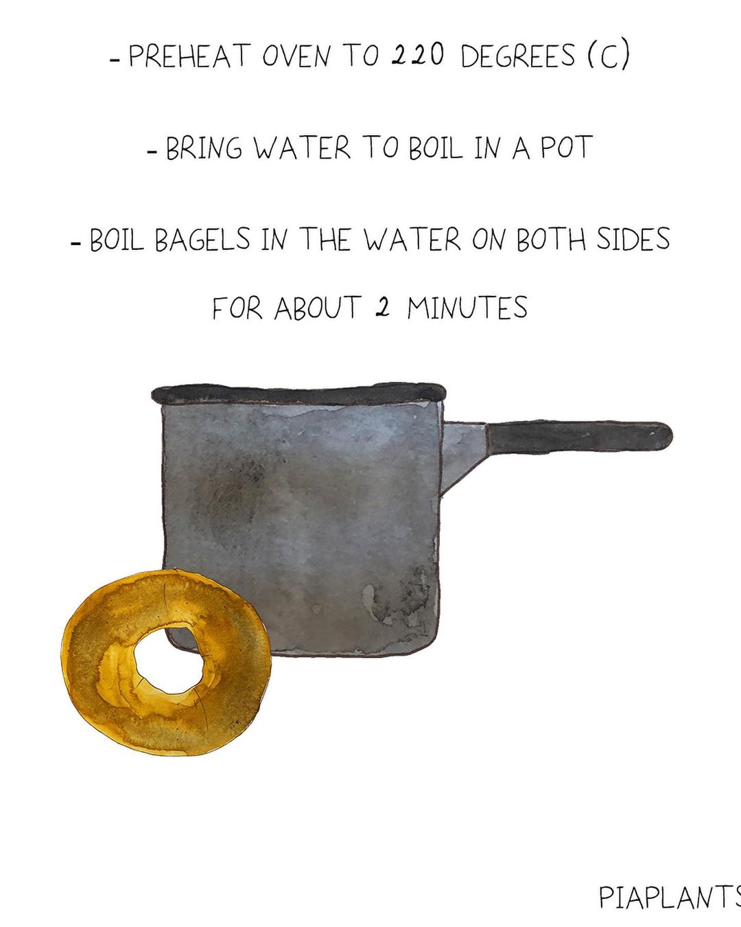 Homemade Vegan Bagels with Versatile Toppings
