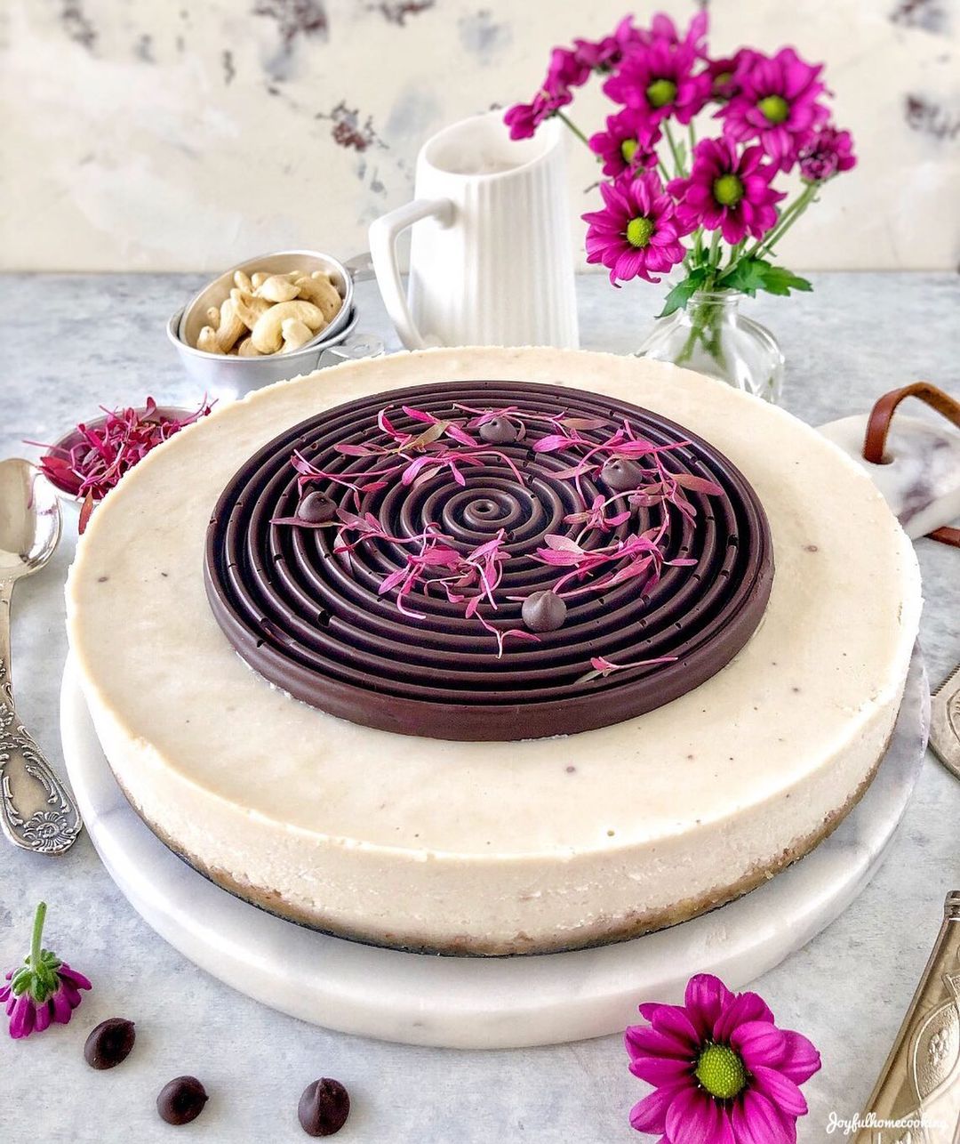Vegan No-Bake New York Cheesecake