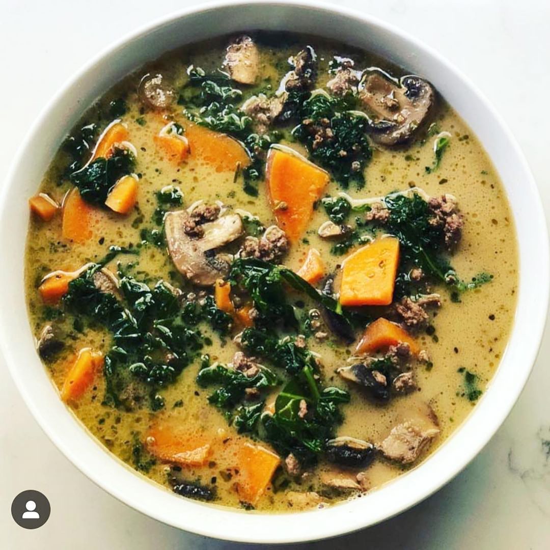 Hearty Sweet Potato and Kale Soup