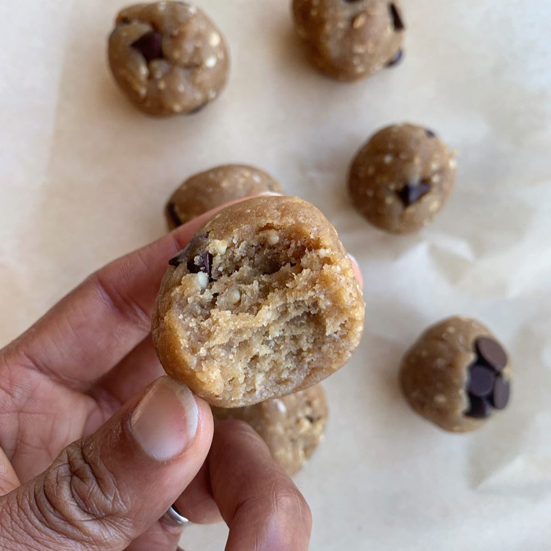 Apple Cinnamon Cookie Dough Bites