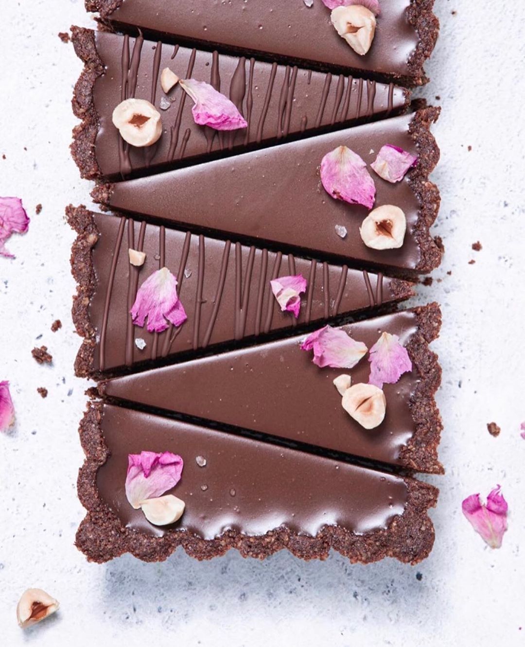 Vegan Spiced Chocolate Tart
