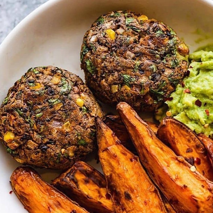 Black Bean and Corn Burgers