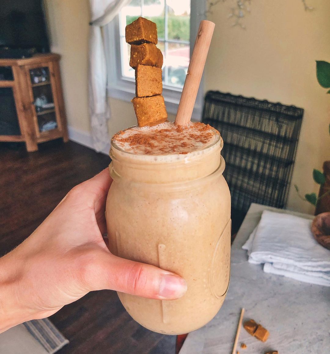 Maple Cinnamon Sweet Potato Smoothie