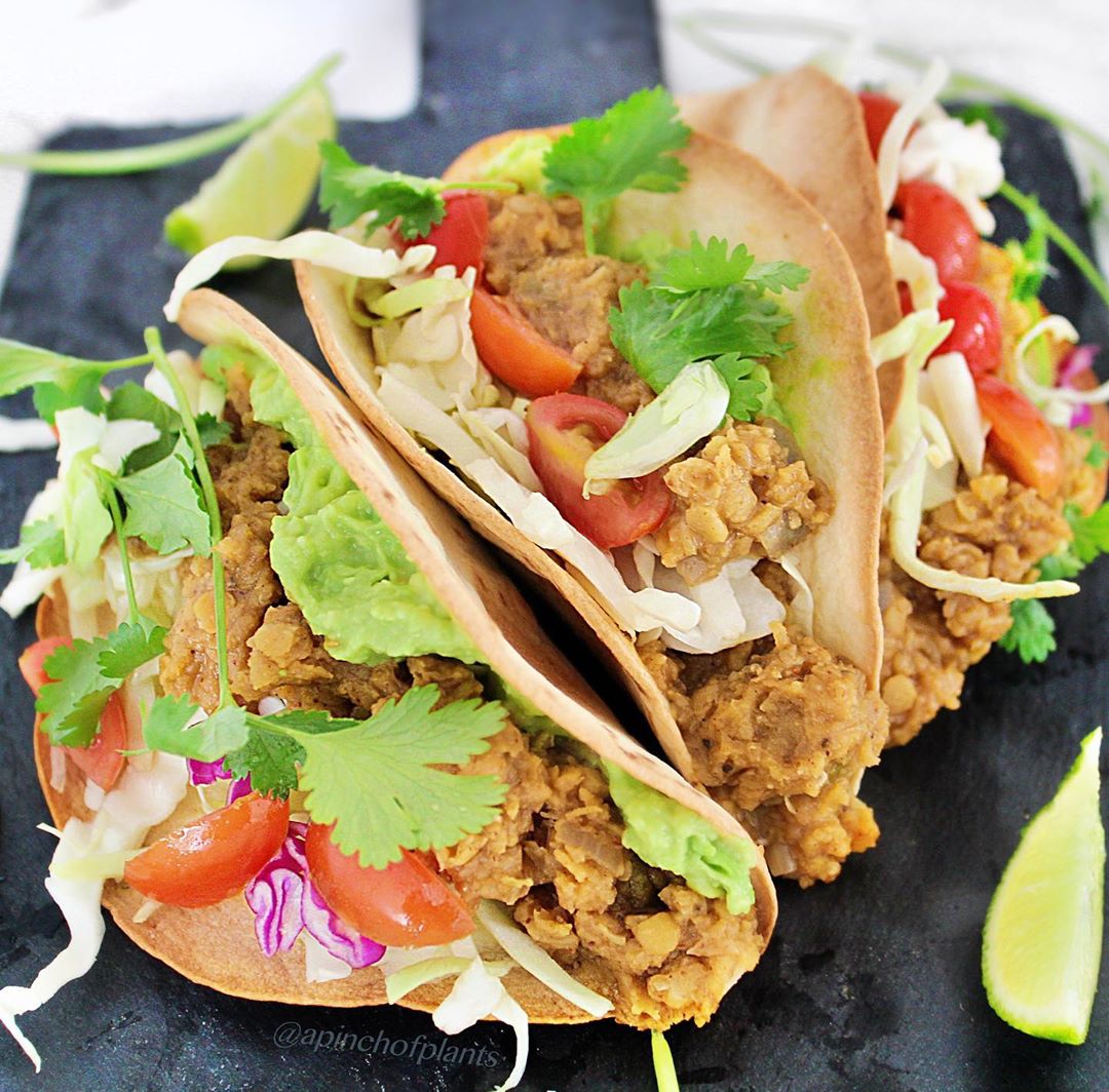 Red Lentil Tacos