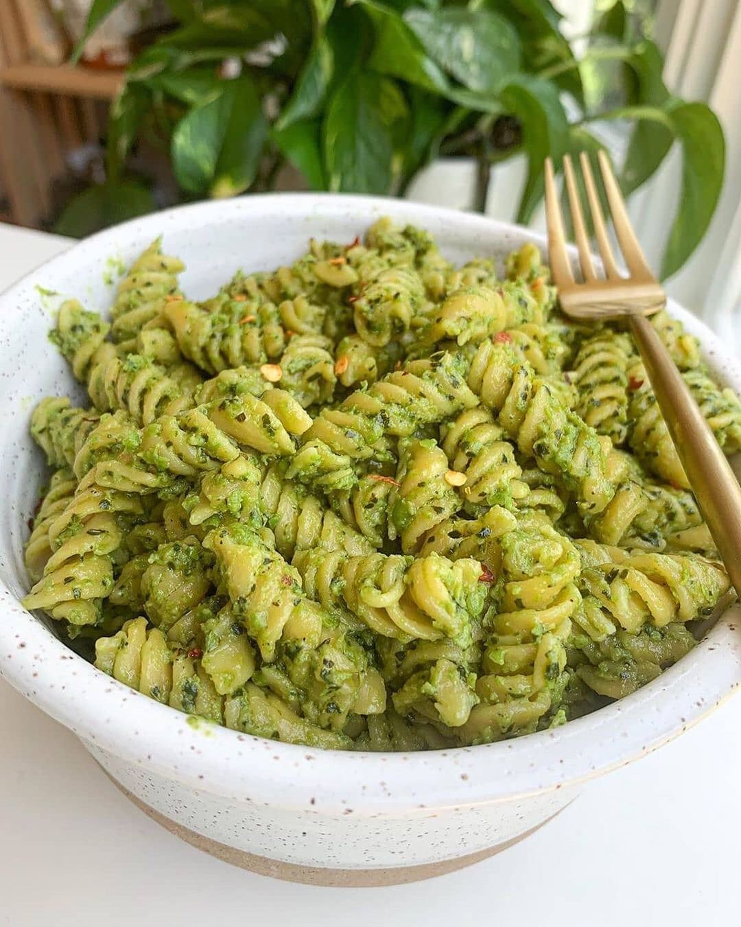 Easy Vegan Pea Pesto