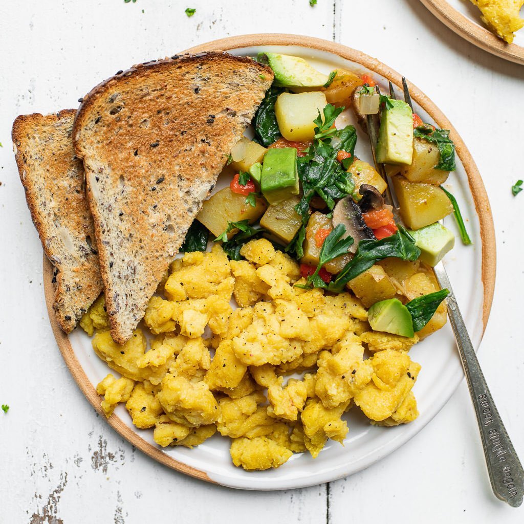 Plant-Based Gluten-Free Breakfast Scramble