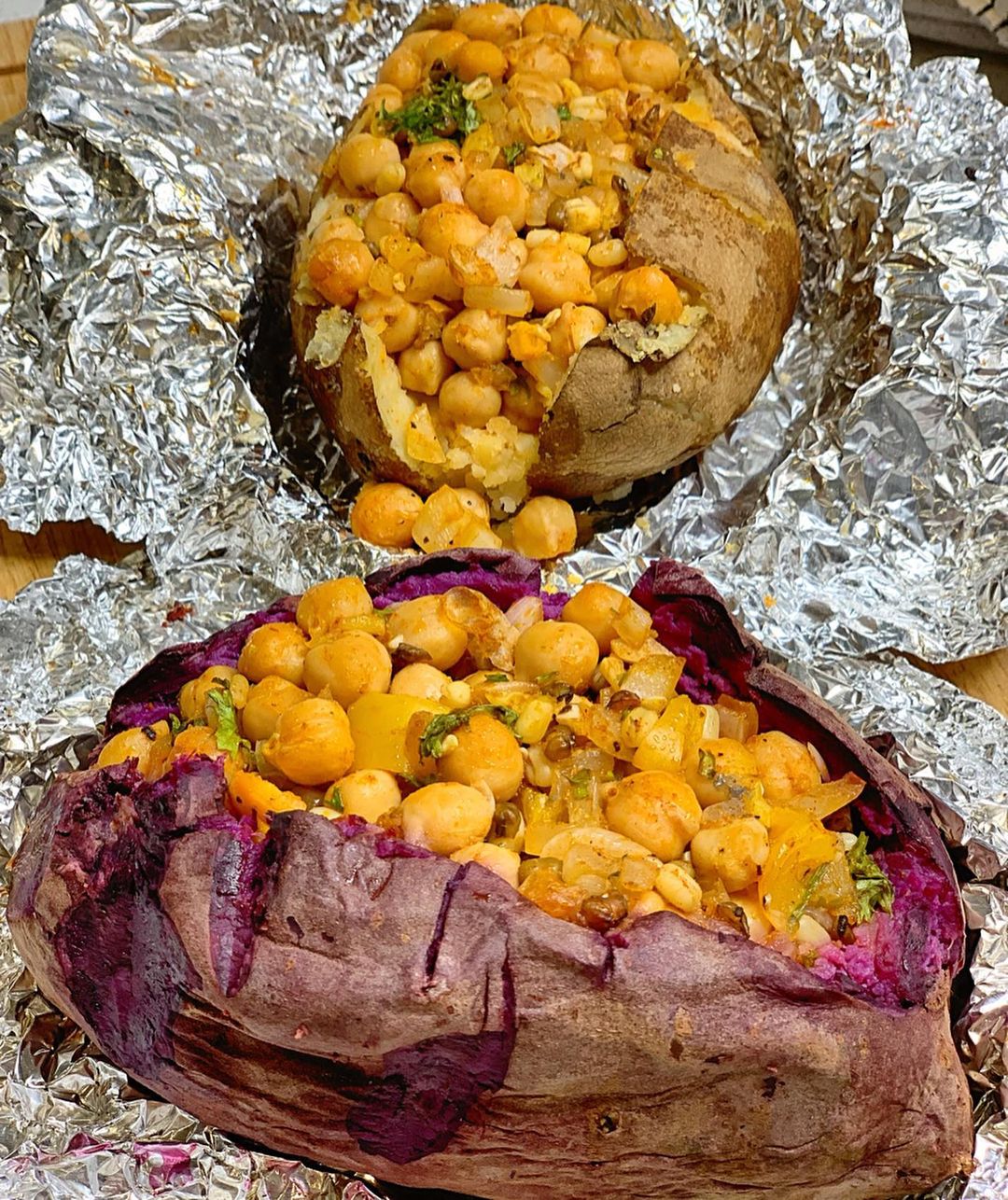 Stuffed Baked Potatoes