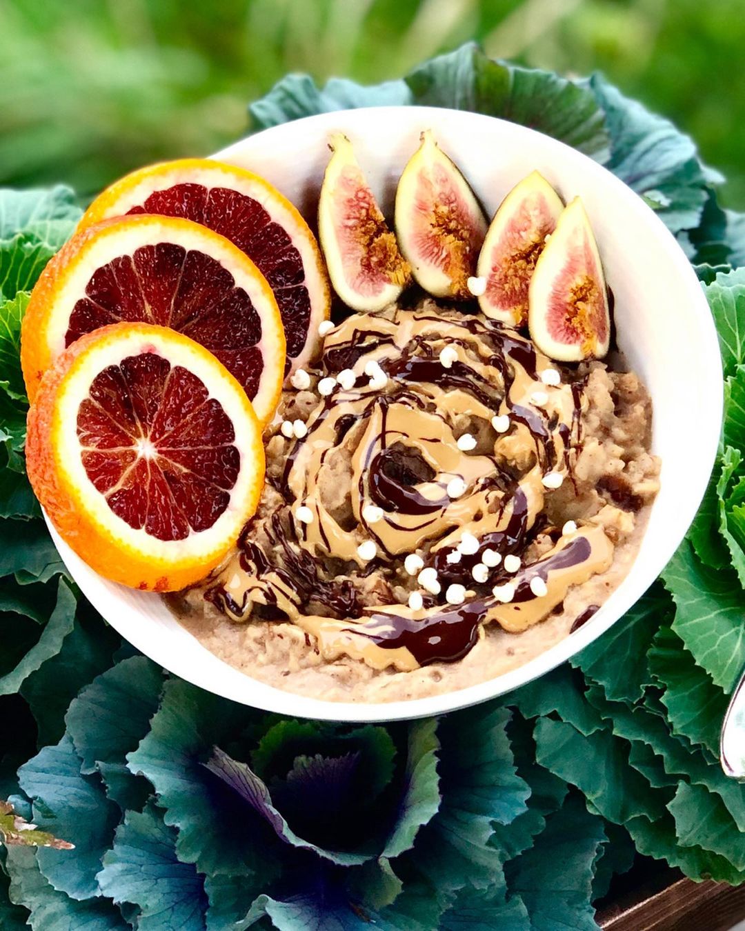 Spiced Oatmeal Bowl with Dates and Fruits
