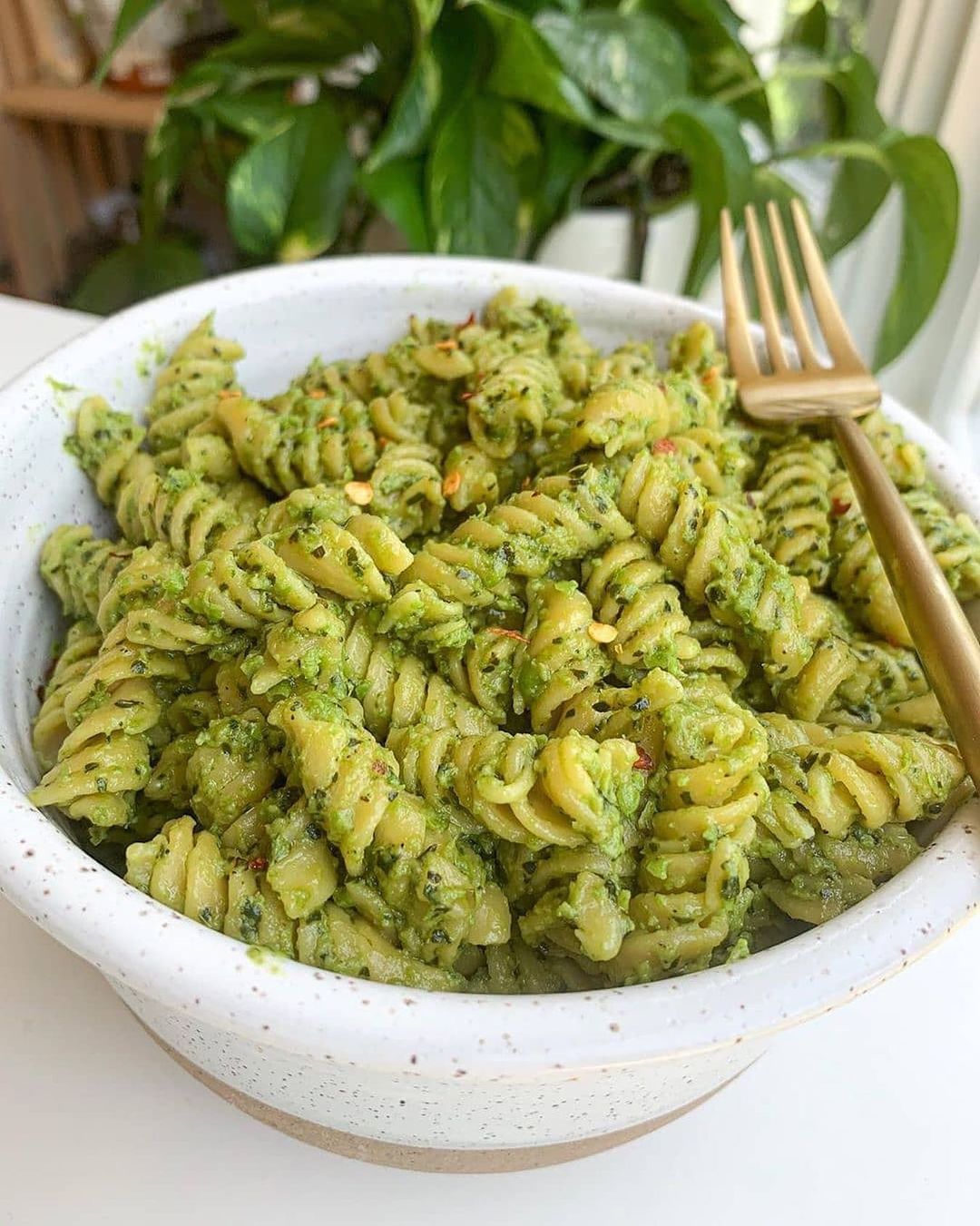 Vegan Pea and Basil Pesto