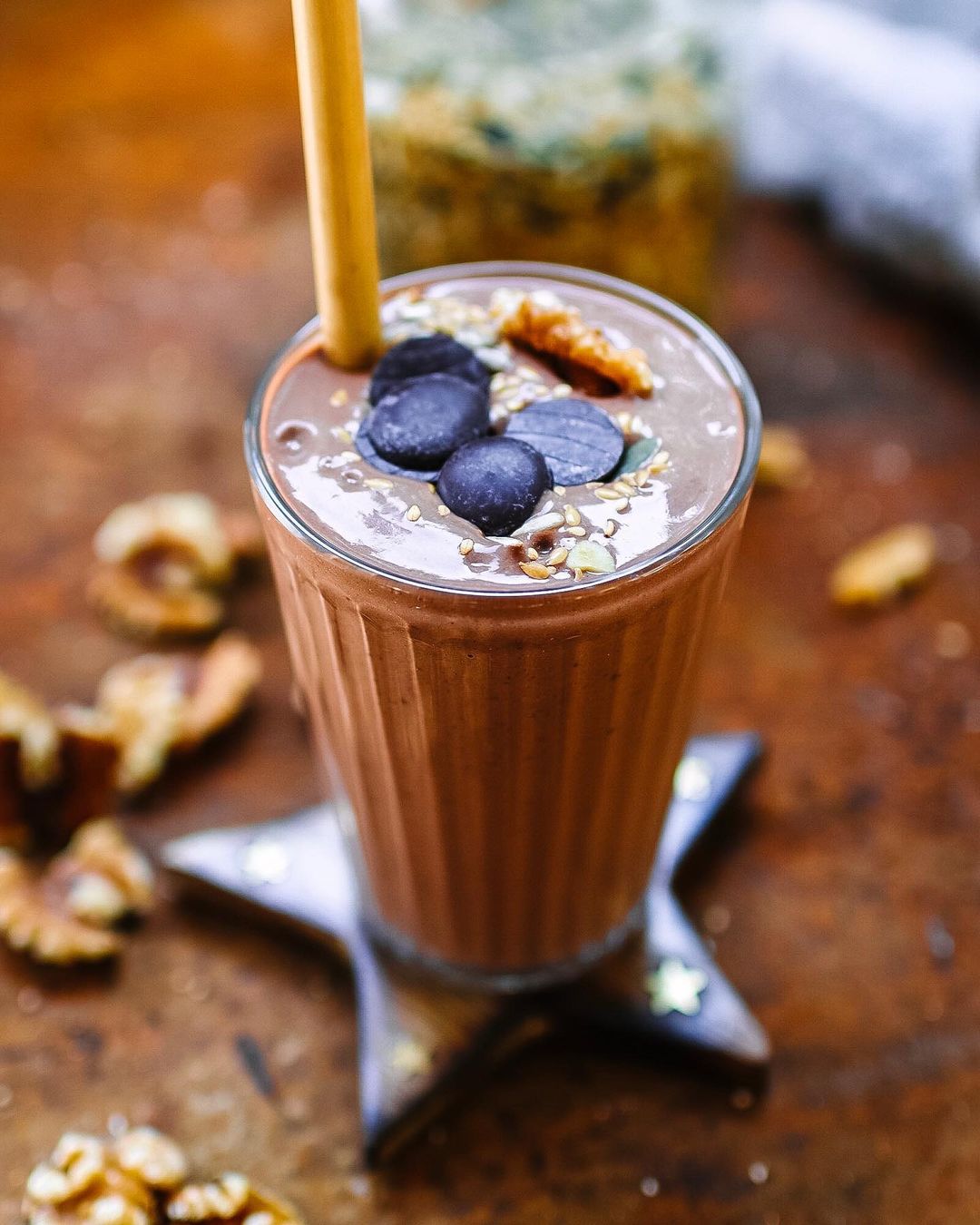 Gorgeous Cacao Ginger Nut Butter Smoothie