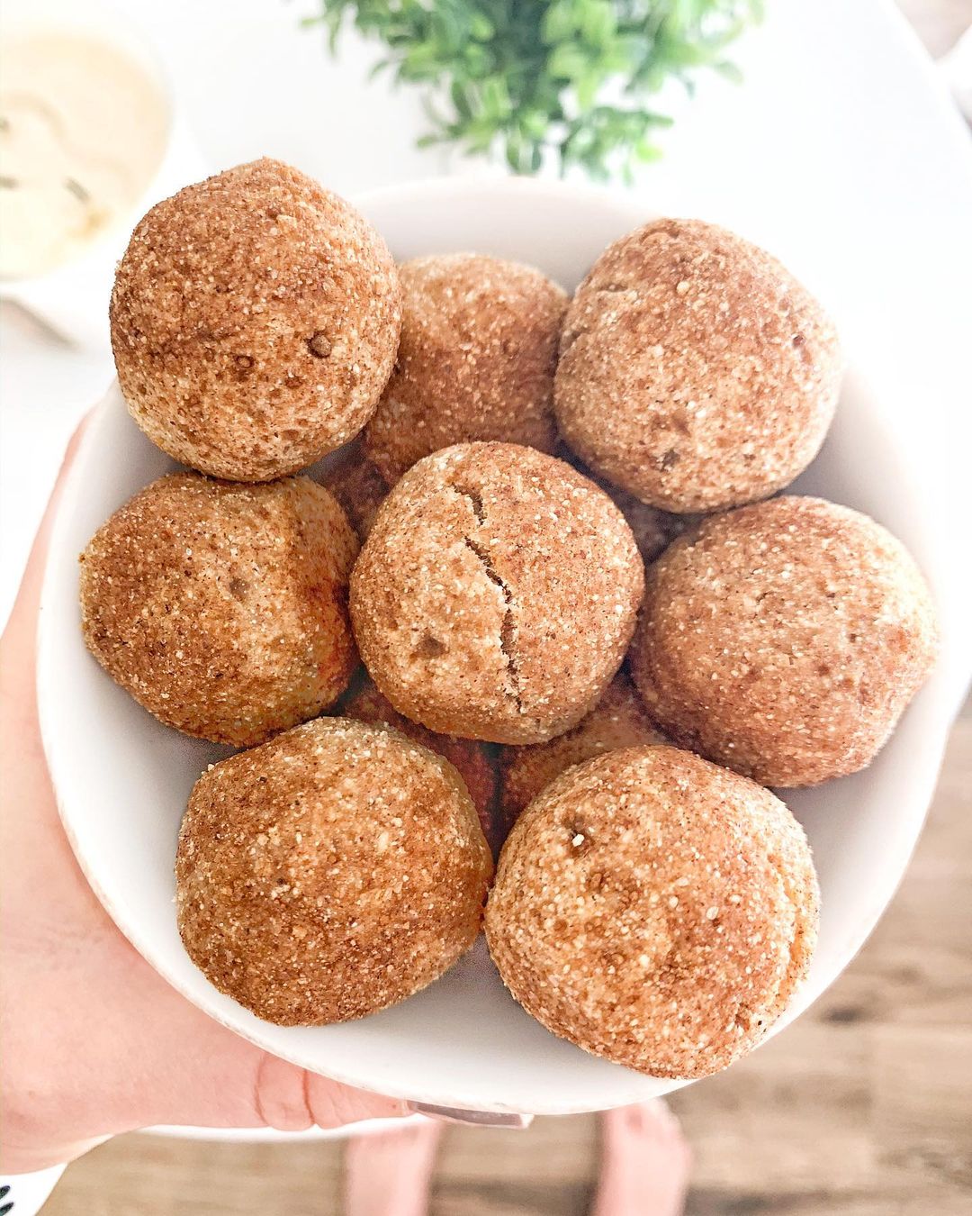 Banana Bread Donut Holes