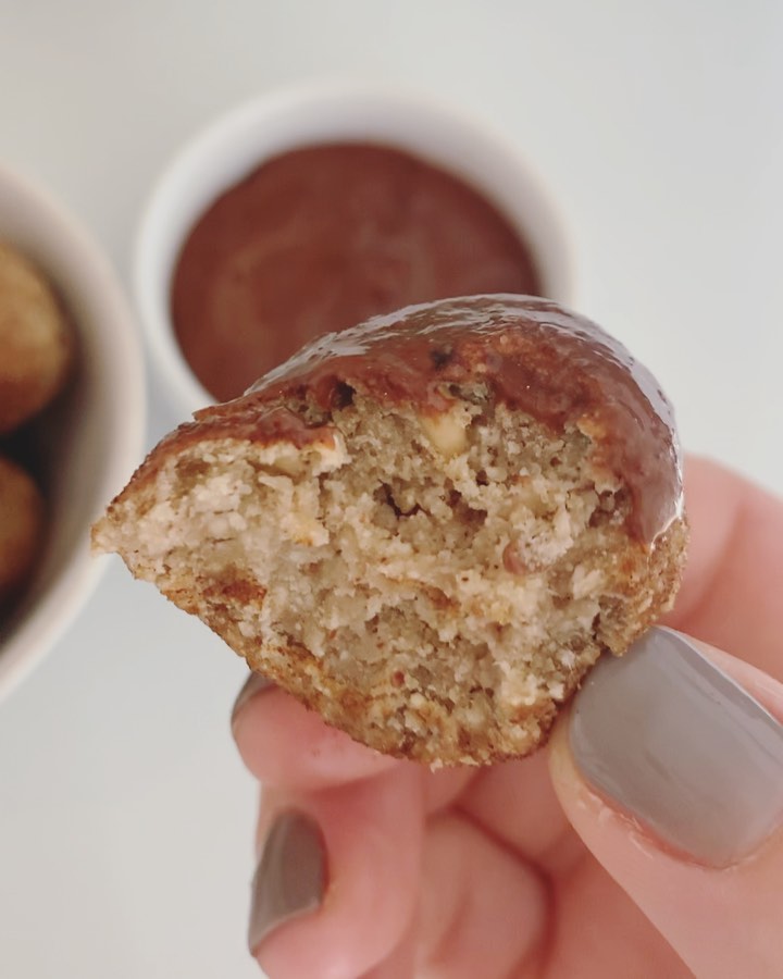 Banana Bread Donut Holes