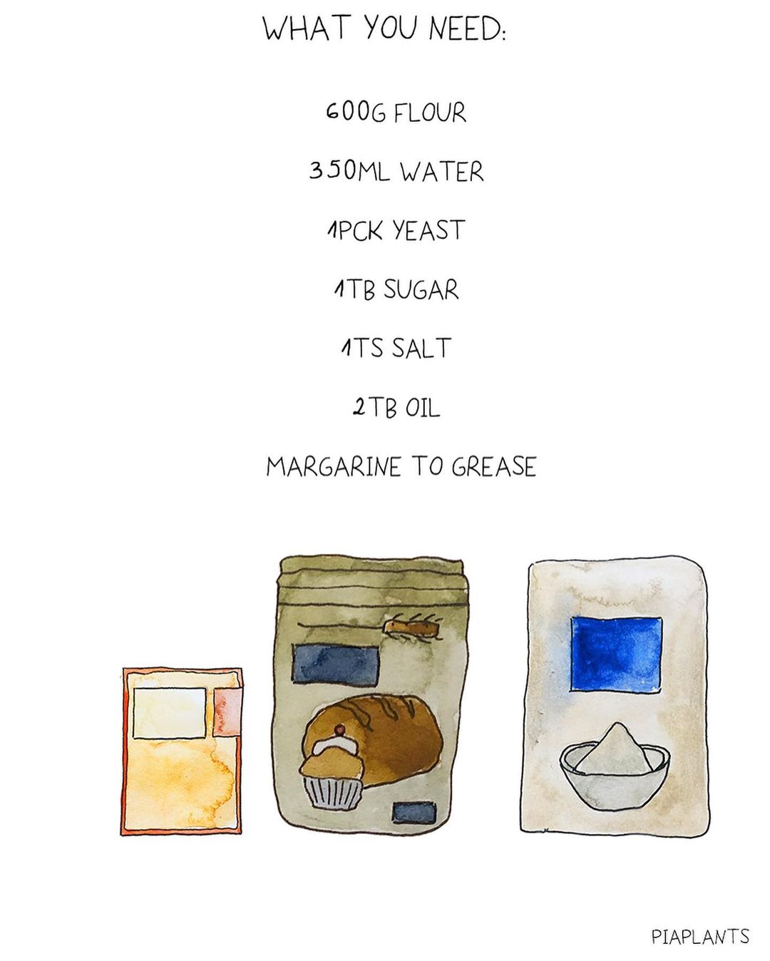 Simple Basic White bread