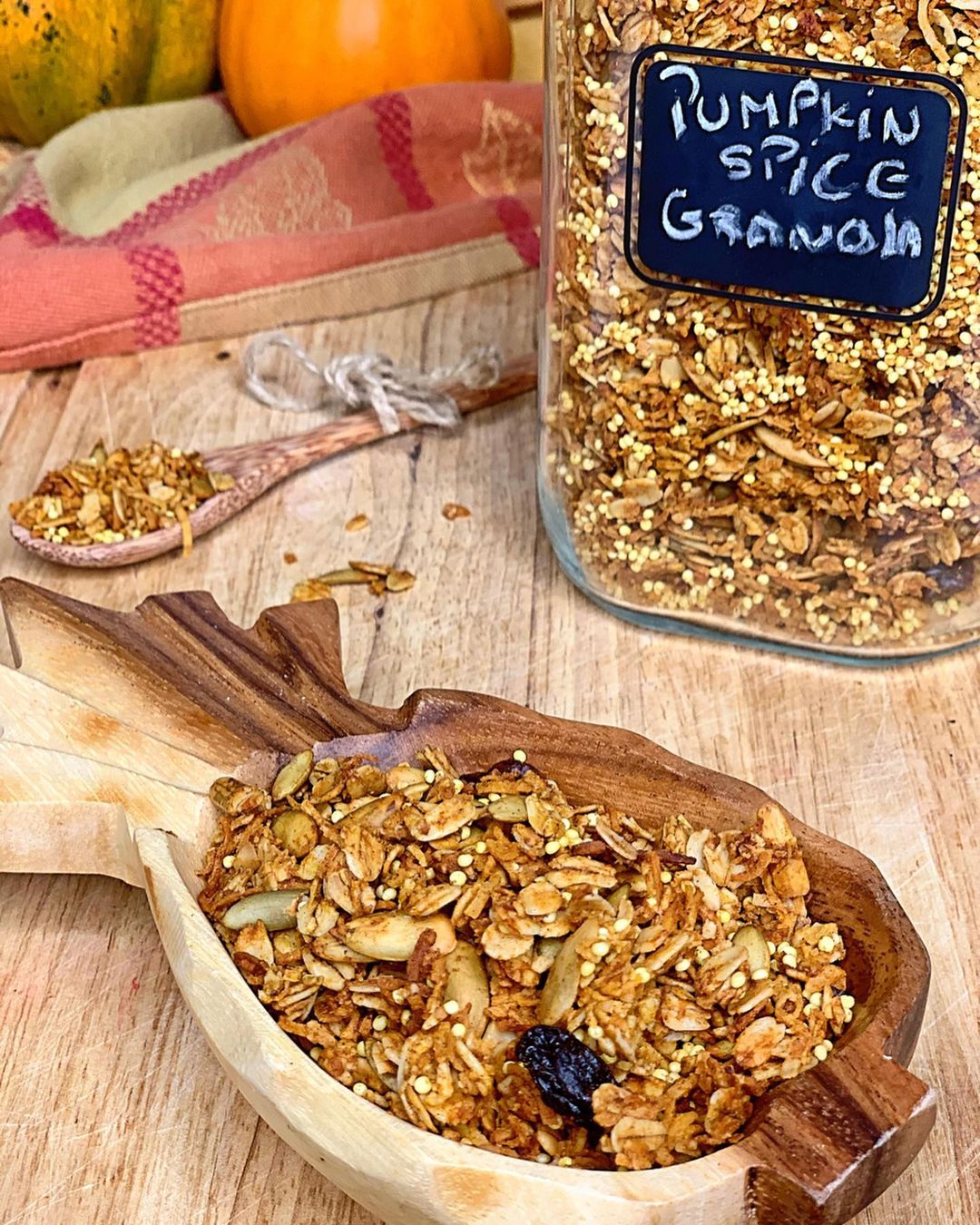 Pumpkin Spice Granola