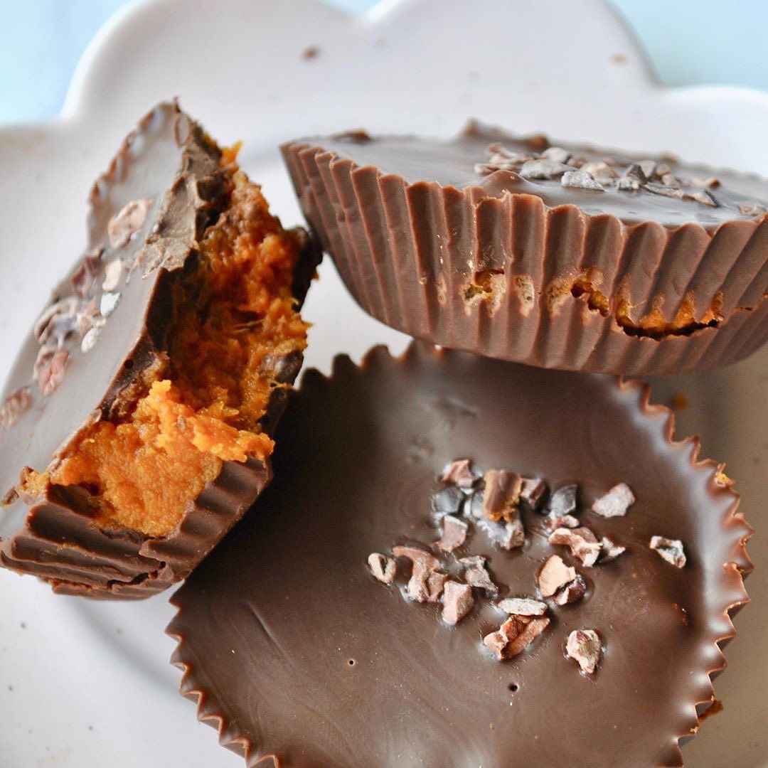 Chocolate Sweet Potato Cups