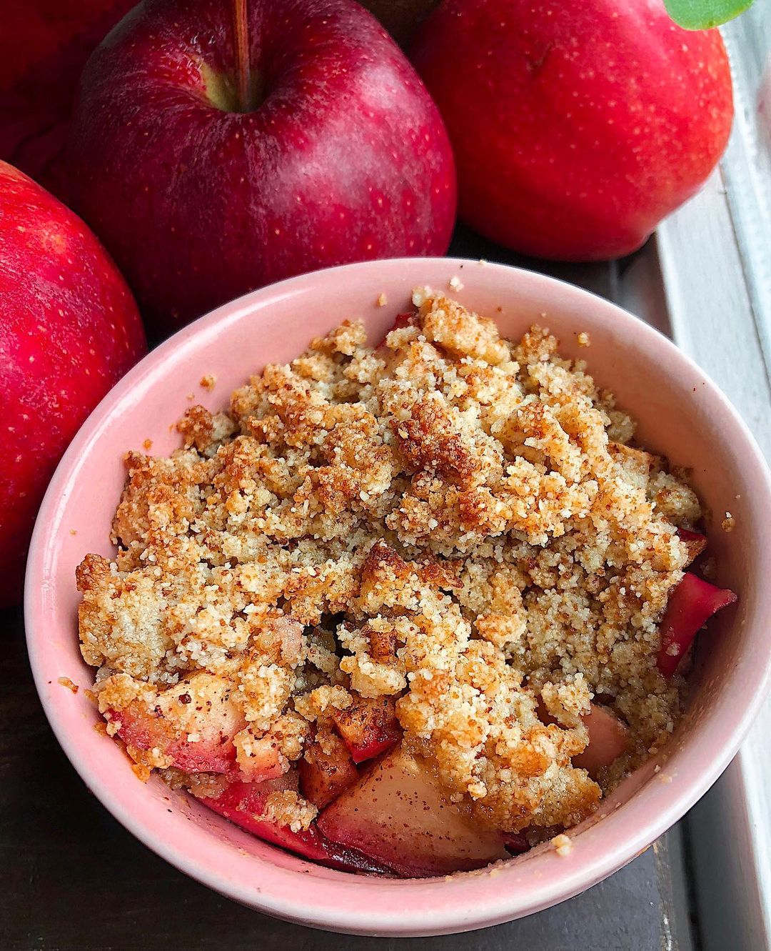 Paleo Single Serving Apple Crisp
