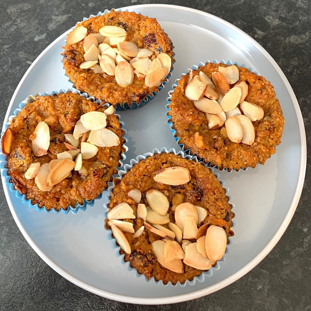 Carrot and Cranberry Muffins