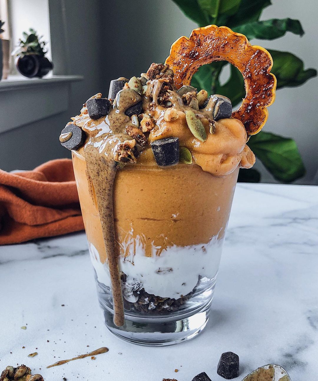 Butternut Squash Smoothie Parfait