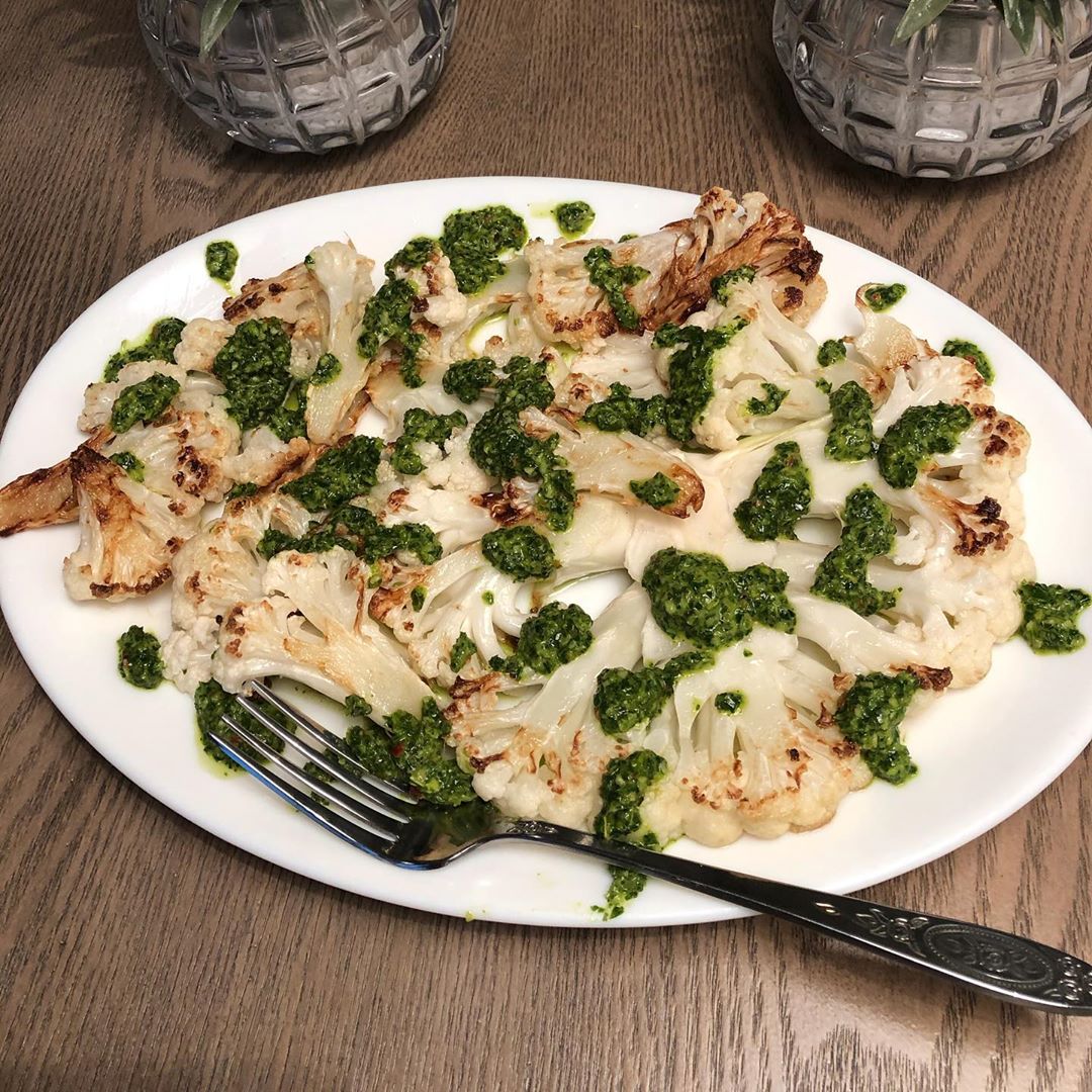 Cauliflower Steak with Chimichurri