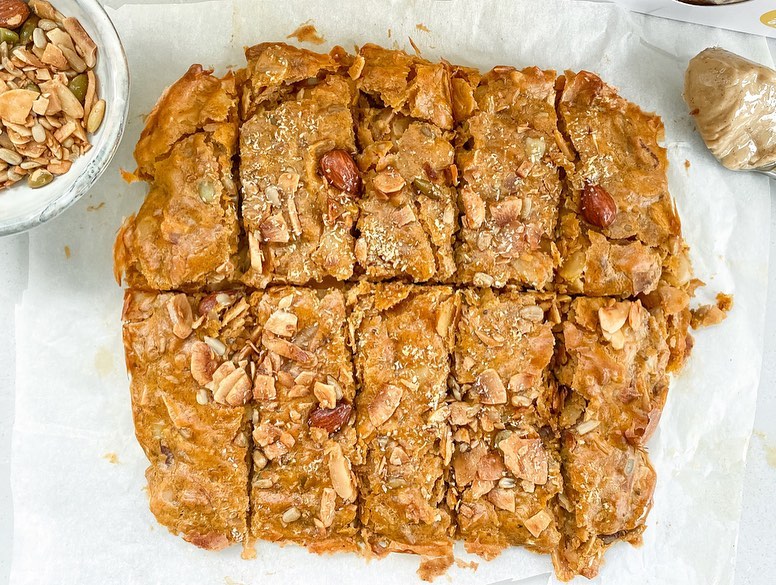 Vegan Pumpkin Granola Bars