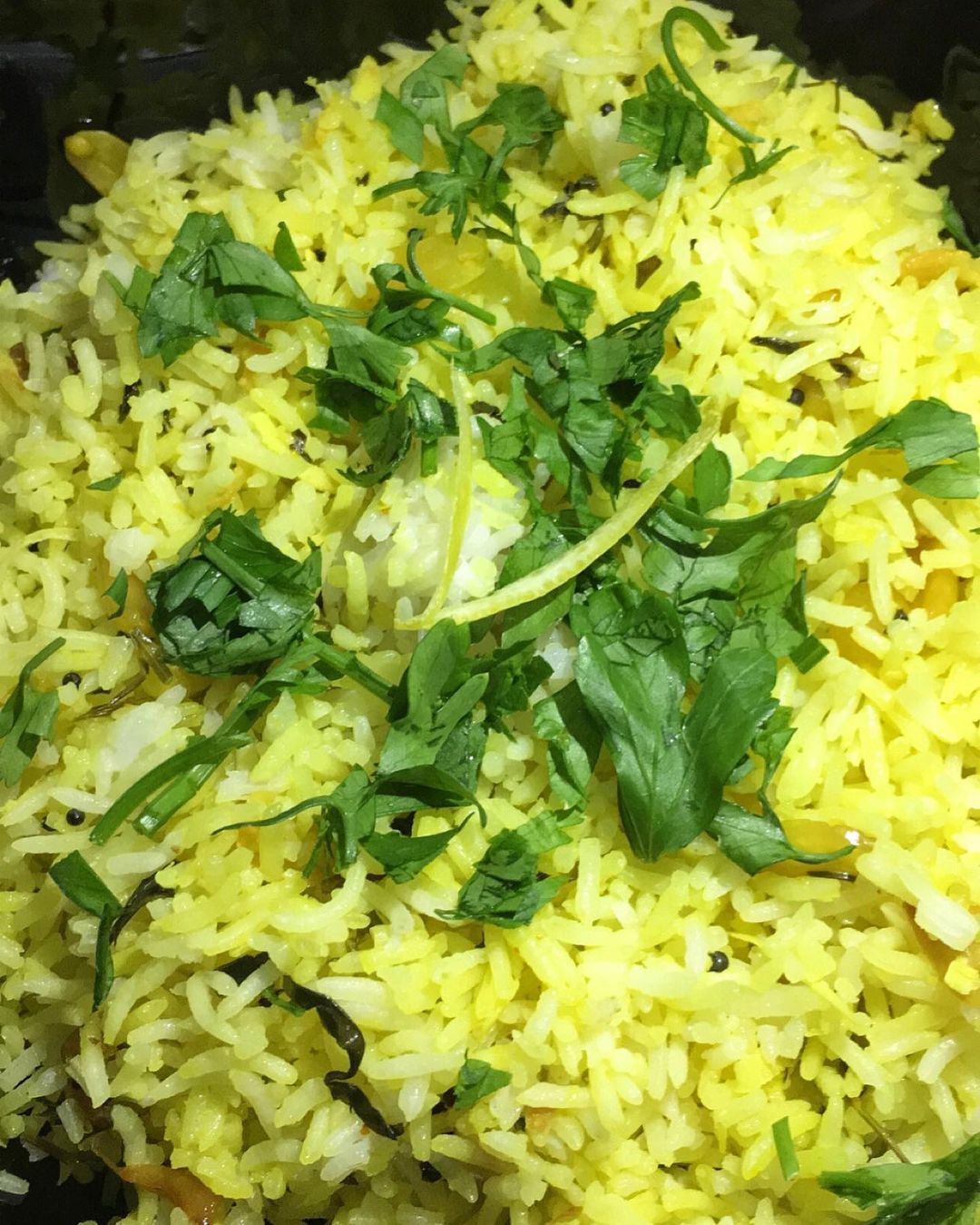 Indian Lemon Rice Dish