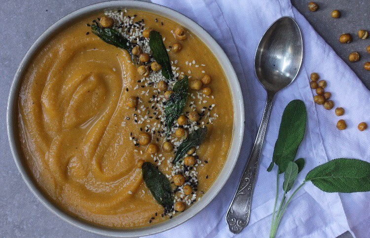 Butternut Squash and Sage Soup