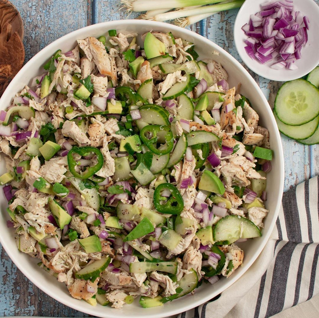 Cucumber Chicken Salad⁠⠀