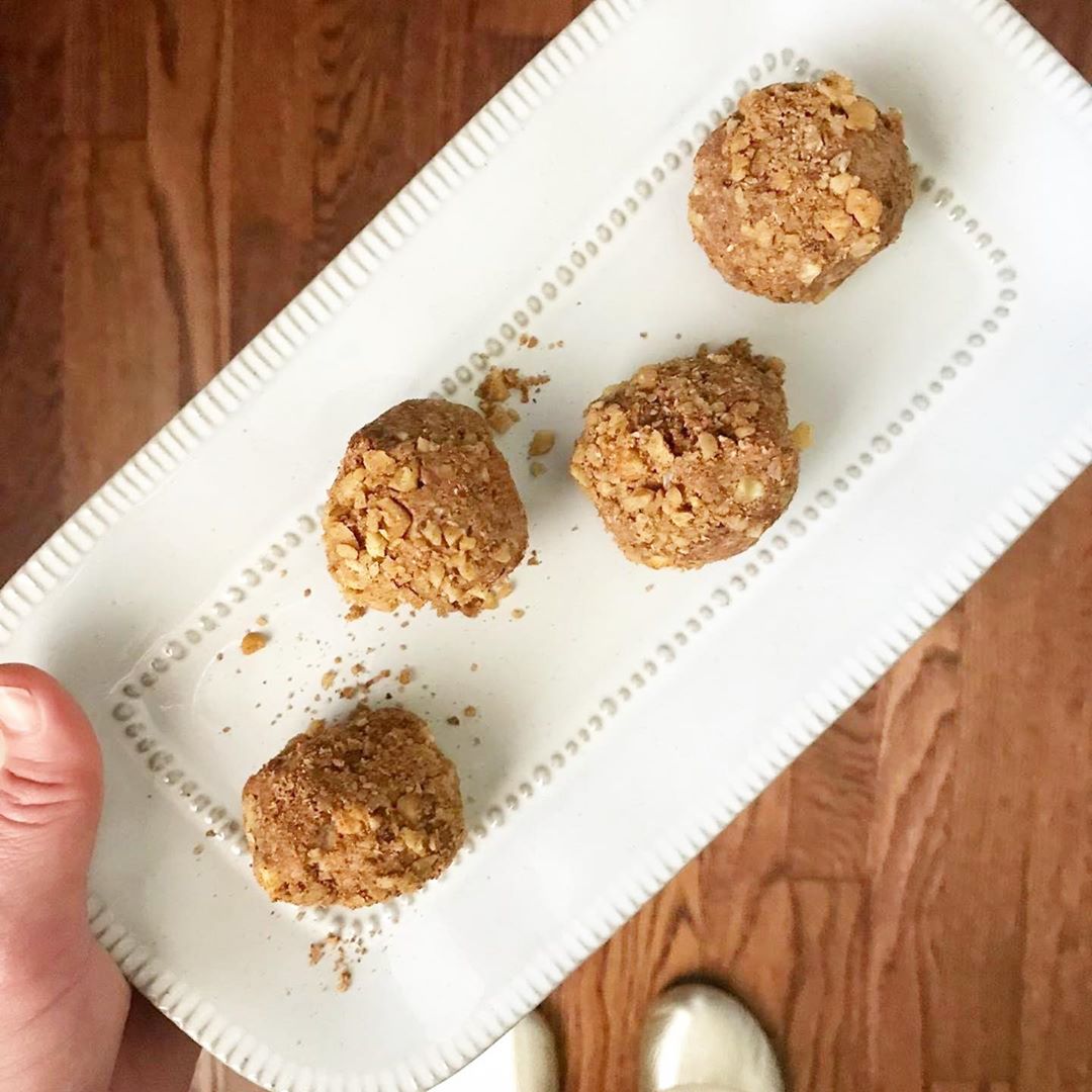 Pumpkin Spice No-Bake Bites