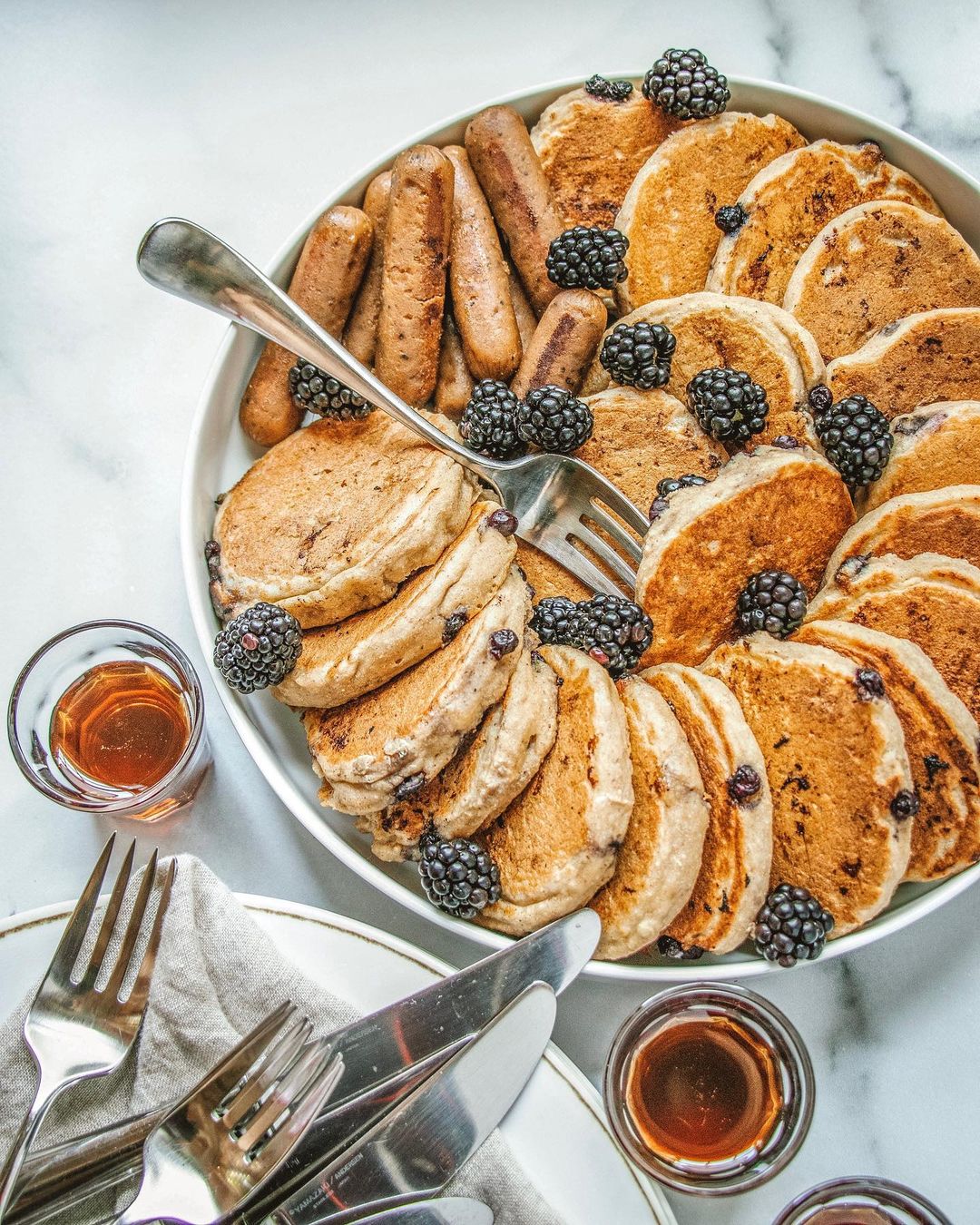 Saturday Morning Blender Pancakes