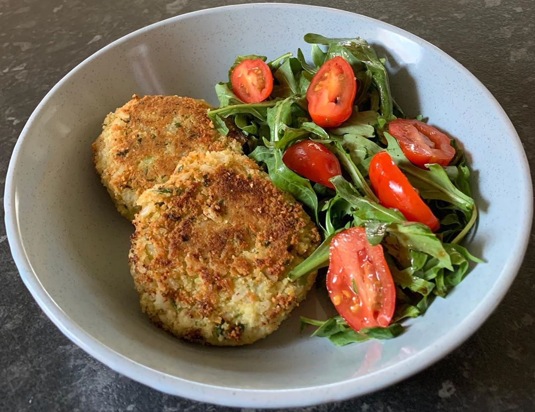 Broccoli and Cauliflower Patties