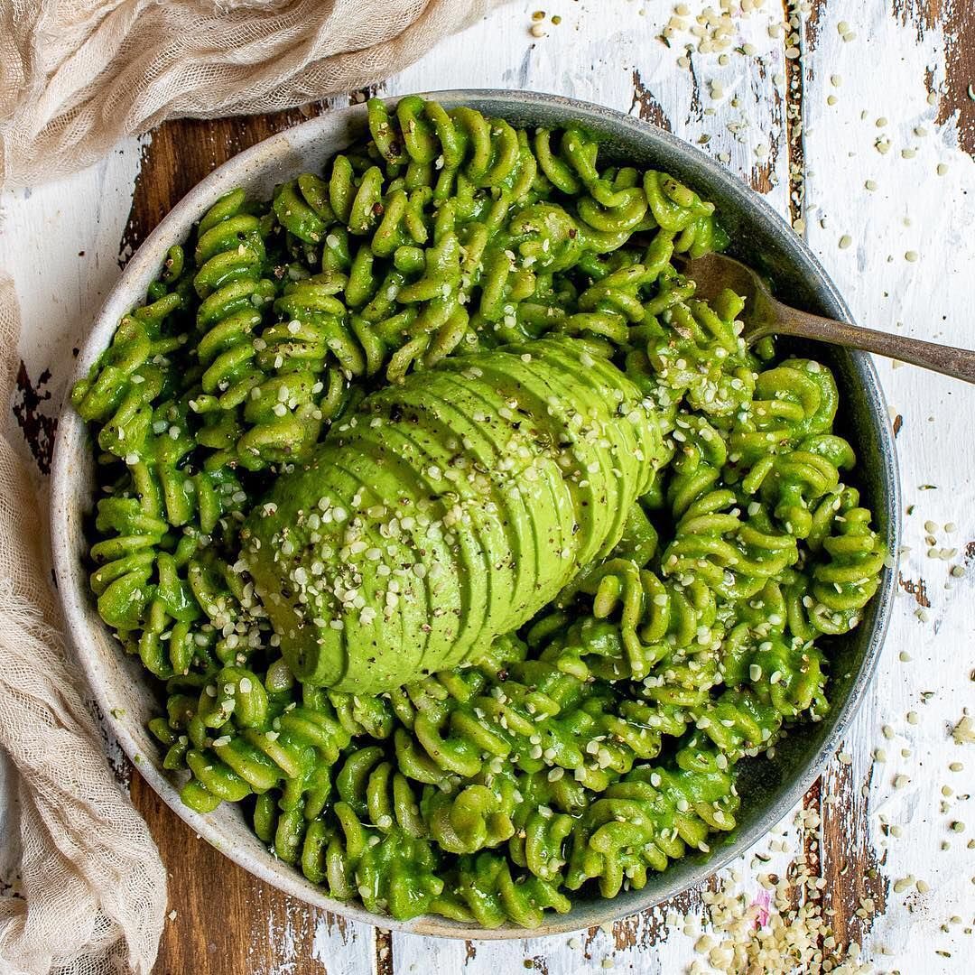 Vegan Super Green Pasta with Spinach