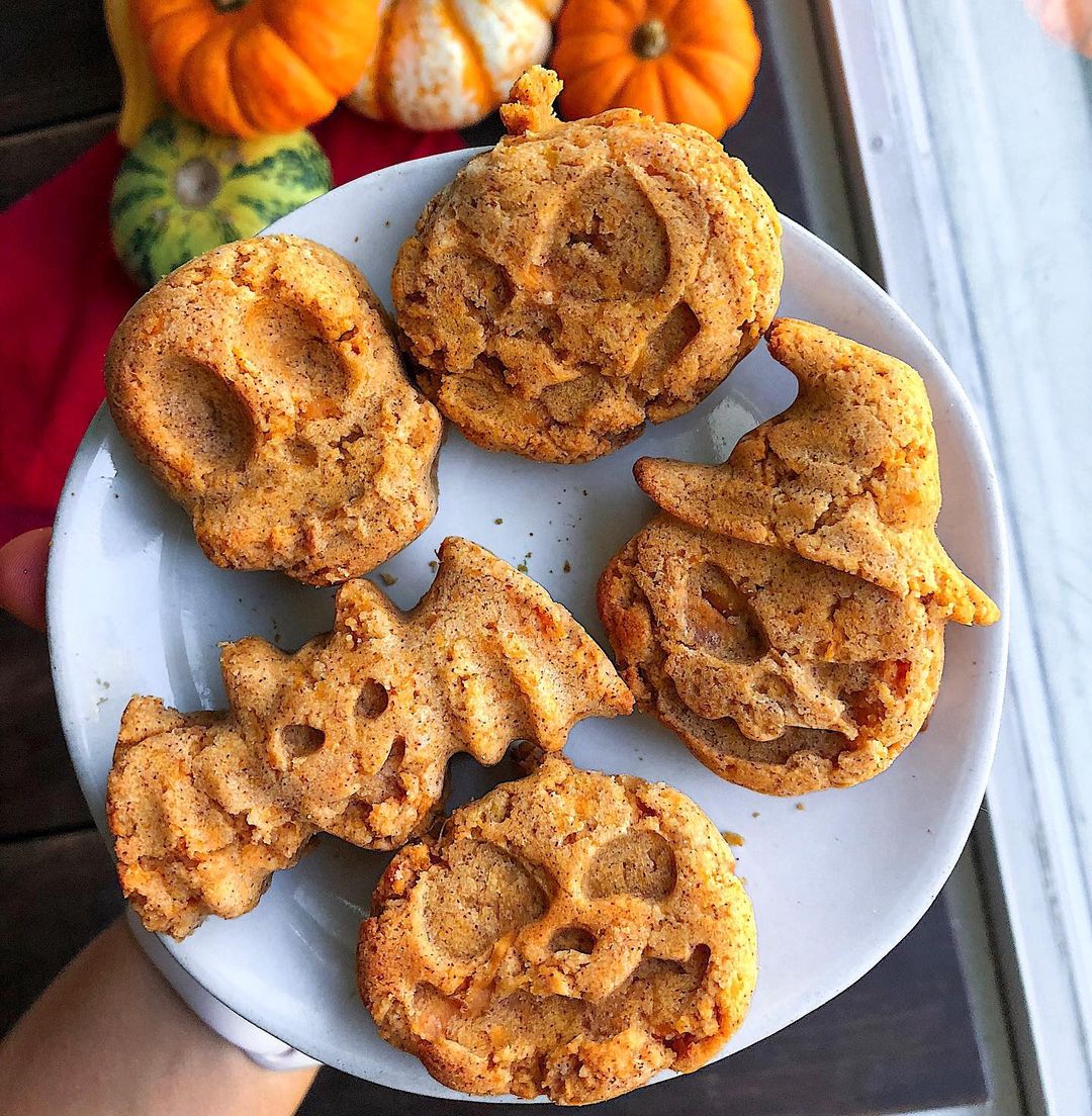 Spooky Halloween Sweet Potato Muffins Delight